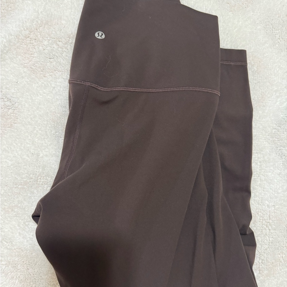 Lululemon espresso align 23 size 10